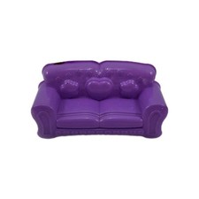 Dollhouse Purple Sofa Couch w