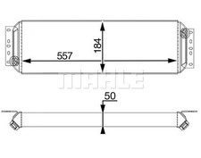 MAHLE Oil cooler CLC170000S