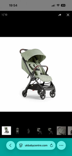 Silver cross clic stroller - cross,
