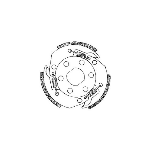 Complete rotary clutch - complete,