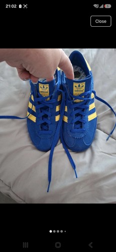 Adidas zurro blue yellow low - blue/yellow,