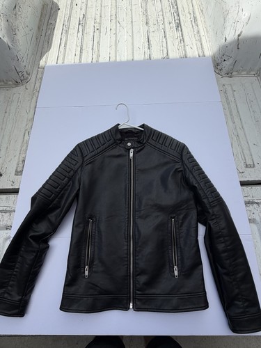 Zara men black - black, faux