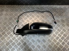 22-25 VW T-ROC A1 MK1 N/S PASSENGER NEAR SIDE POWER FOLD WING MIRROR BLACK