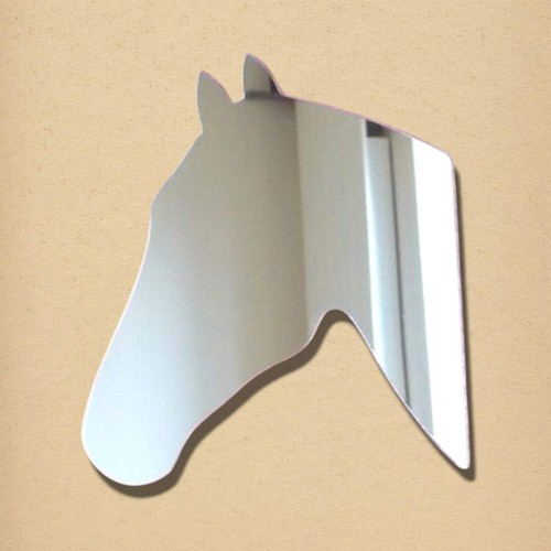 Horse head mirror - horse,