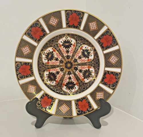 Old imari salad - old,