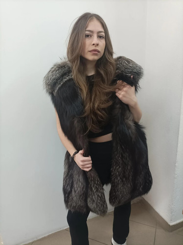 Real full skin - real, fox