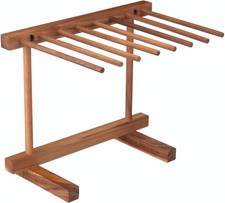 KitchenCraft World of Flavours Collapsible Pasta Drying Rack in Gift Box Woode
