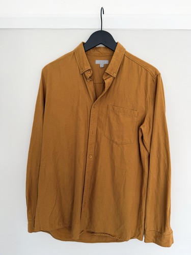 Cos mustard mens shirt small - mens,