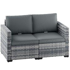 Outsunny 2 Seater Rattan