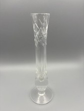 Royal Brierley Cut Crystal Bud Vase 20cm Tall
