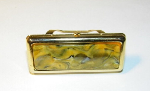 Vintage hinged lipstick holder - vintage,