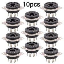 10Pcs 8pin Bakelite Octal