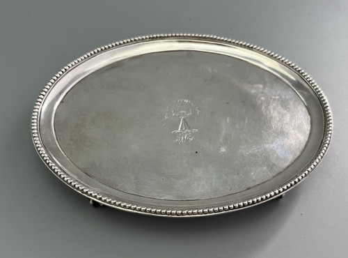 George iii crested silver - crested,