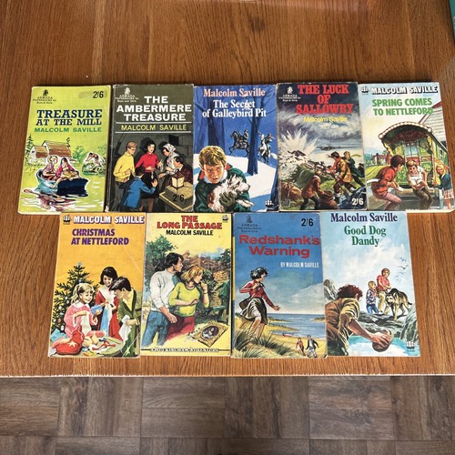 Malcolm saville paperbacks - x9,