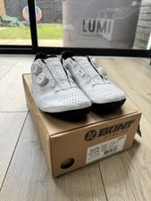 Bont Vapor 2023 Road Cycling Shoes 42.5 / 8.5 Wide, White, Carbon Sole