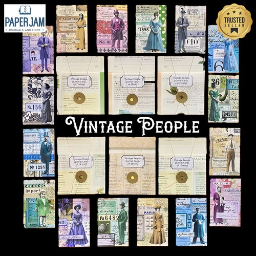 Junk journal cards - journal, vintage
