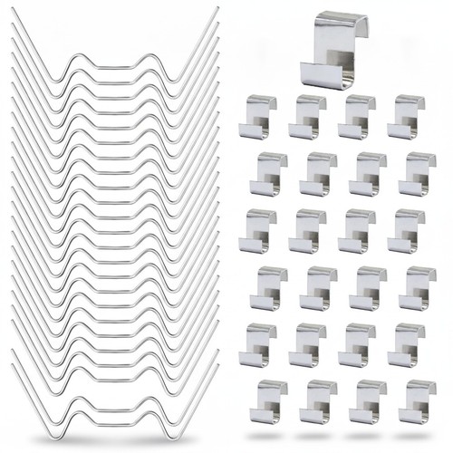 Greenhouse glass clips set - set, 50