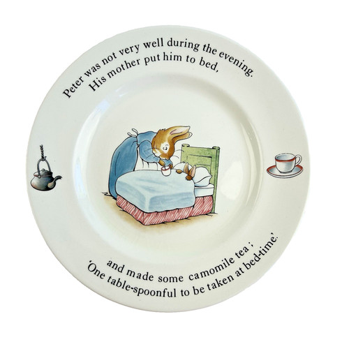 Wedgwood bedtime plate - wedgwood, 7”