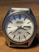 SEIKO 5 ACTUS SS Vintage 6106-7740 Analog Automatic Watch Movement Japan