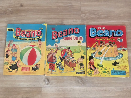 Beano vintage summer specials