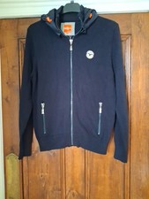 LE BREVE Navy Cardigan With