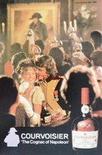 COURVOISIER 'The Cognac of Napoleon' Brandy Advert #13 : Original 1981 PRINT AD