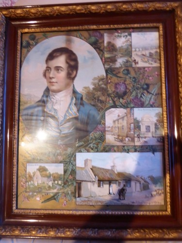 Antique framed picture - picture, of