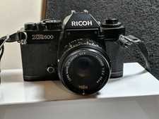 VINTAGE RICOH XR 500 RICONAR 1:2.2 55mm  JAPAN WORK