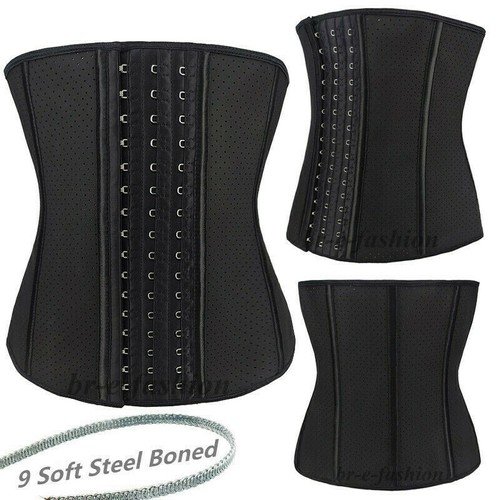 Womens latex waist trainer - latex,