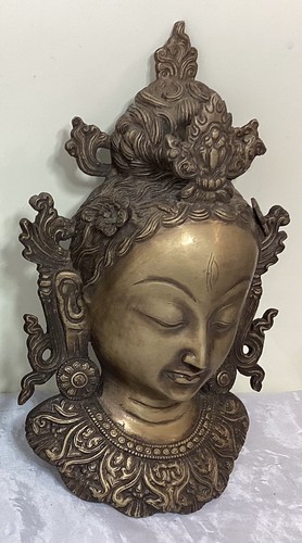 Vtge rare tara goddess head - goddess, in