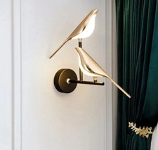 Nordic Golden Bird LED Wall