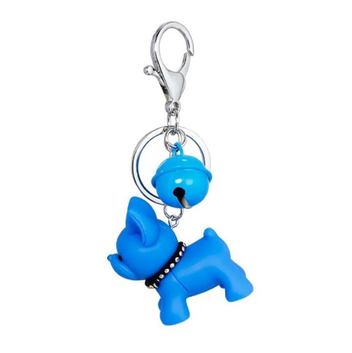 French bulldog keyring bag - keyring,