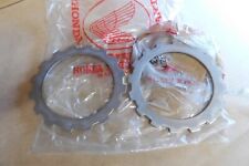 HONDA C70  C71  CS71  C75  C76  CS76  GENUINE NOS METAL CLUTCH PLATES (PAIR)
