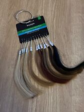 Balmain Hair Extension Fill In Shade Selector Chart Sample Guide New