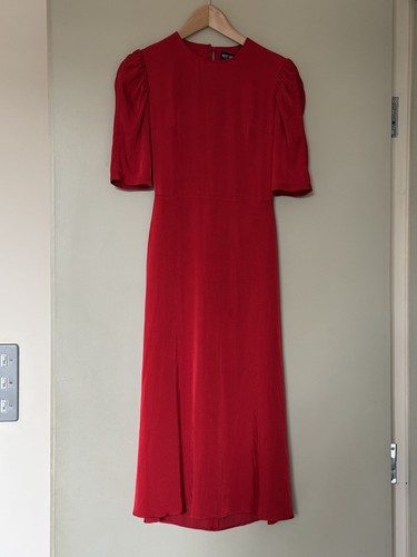Open back red cocktail dress - cocktail,