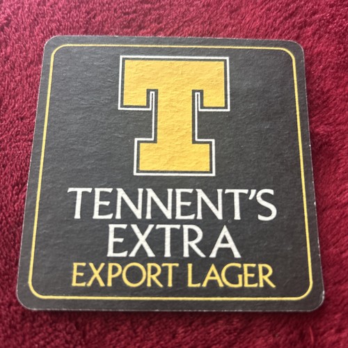 Tennents beer mat - beer,