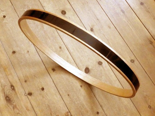 Wood bass drum - drum, hoop