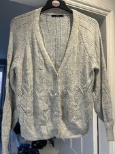 Asda Size Medium Grey Cardigan