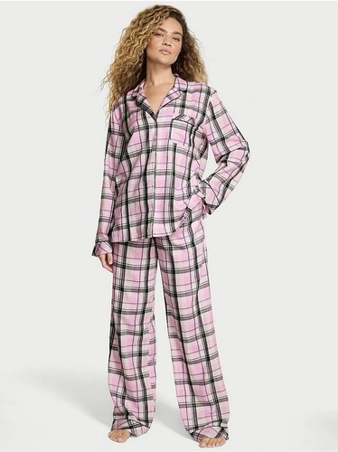 Victoria secret flannel long - victoria's,