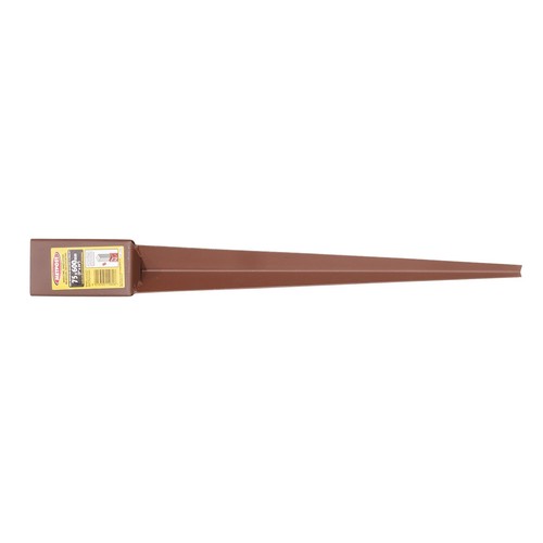 Metpost fence post spike - metpost, wedge
