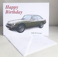 MGB GT V8 1975 - 5x7in