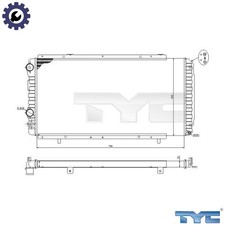 RADIATOR ENGINE COOLING