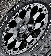 18" Black AT5 Alloy Wheels Fits Mercedes Sprinter 6x130 Wheels Only