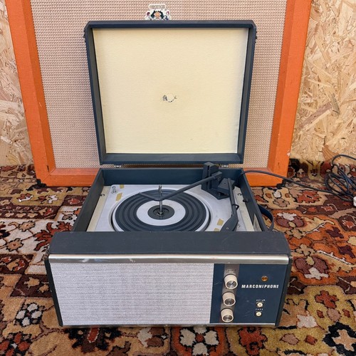 Vintage marconiphone 4010 blue - marconiphone,