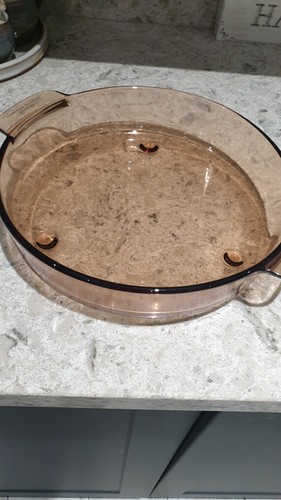 Vision corning ware - vision, amber