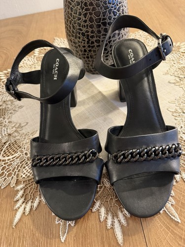 Coach phoebe black leather - phoebe,