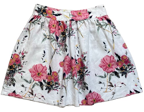 Next 100 linen floral - 100%,