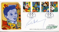 1989 GAMES/TOYS GREAT BRITAIN COVERCRAFT FDC SIGNED the late ROALD DAHL VGC