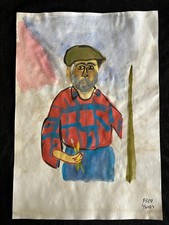 FRED YATES drawing and