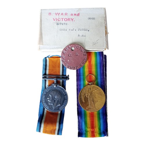 Ww1 boxed pair - boxed, dog